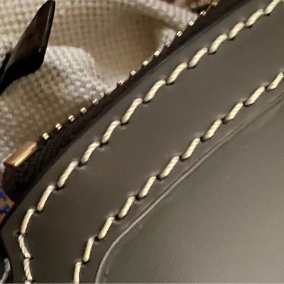 Dooney & Bourke mini domed grey satchel grey shoulder bag - Picture 9 of 9